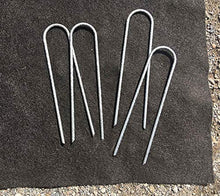 Sandbaggy Galvanized 6-Inch Landscape Staples 9 Gauge Steel (5,000 Staples)