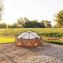 Lifetime Geometric Dome Climber with Canopy Earth Tone