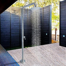CFDZCP Outdoor Shower kit Outdoor Shower W/Head Temperature Adjustment & Faucet, Standing Mixer Shower System for Outdoor/Indoor, Camping Shower