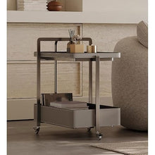 CHmrfvqtus Couch Side Table Light Luxury Bedroom Room Movable Side Table Living Home Creative Trolley Decoration