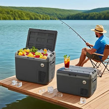 AWMGPDDBTO Mini Fridge Portable Car Refrigerator, 30/40/50L