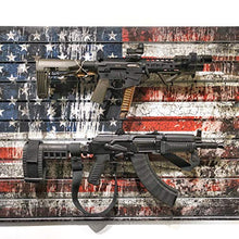 Hold Up Displays Gun Rack Slatwall Rifle and Pistol Modular Display System HD93-F