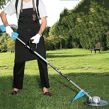 HYQHYX Land Mower Robotic Lawnmower Wired Brushless Battery Electric Lawn Mower Rechargeable Small Household Lawn Mower Handheld