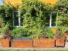 Nice Planter Corten Bench Trough