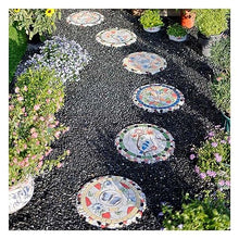Etlegor Butterfly Stepping Stones Set, Outdoor Decorative Stone for Garden Cobblestone Funny Stepping Stone for Garden Outdoor Home Lawn Walkway Yard Decorations (Color : White, Size : 6PCS)