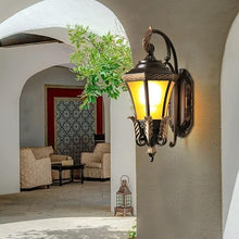 MVUYO Vintage Outdoor Wall Sconces Fixtures, European Style Waterproof Lights Garden Glass Lamps for Garage Front Porch Patio E26/E27 Socket