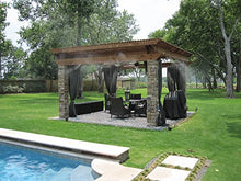Industrial Misting System - Patio Misting System - 250 PSI Misting Pump, Stainless Steel Tubing - For Residential. Commercial, Outdoor Restaurant and Industrial Misting Application (30 Nozzle System)