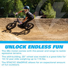 STACYC Brushless 20eDRIVE Electric Balance Bike for Kids Blue