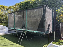 Galactic Xtreme Rectangle Trampoline 10x17 with Net Enclosure Green