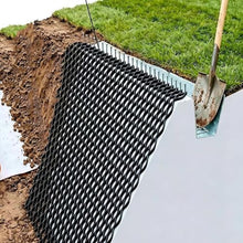 19.7ft×33ft Geo Cell Gravel Grid, Heavy-Duty HDPE Soil Stabilization Grid, Permeable Ground Grid for Slope Protection, Retaining Wall, Patio, Lawn and Outdoor Landscape Use(7ft)