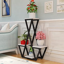 RWGOVLU Flower Stand Metal Plant Shelf Modern Multi-layer Wrought Iron Flower Stand Floor-standing Living Room European Creative Indoor Plant Racks Plant Stand