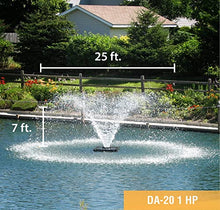 Scott Aerator DA-20 Display Pond Aerator 1HP 230V Black