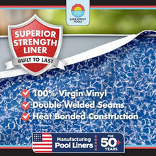 Lake Effect Pools 'Antigua' 15 ft x 30 ft Oval Above Ground Swimming Pool