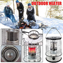 Kerosene Stove Heater with Stove Bag Kerosene Oil Heater Camping Stove Energy-Saving Stove Burner Lightweight Portable Stainless Steel Oil Heater for Indoor Outdoor Patio Camping White
