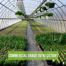 Grow1 Clear Woven Greenhouse Plastic Film UV Cover 9 Mil Thick 50' x 150'