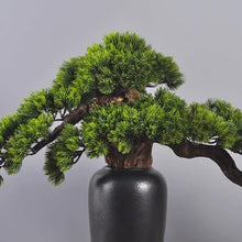 DUYHBAWRS Simulation Welcome Pine Bonsai Creative Maintenance Free Cuckoo Root Crafts Desk Home Living