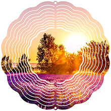 CALCA 10 Inch Sublimation Blank 3D Wind Spinner Stainless Steel Windspinner Sublimation Customized DIY, 24 Pack