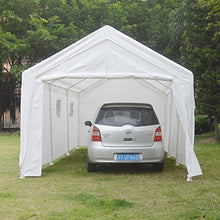 King Canopy Hercules 10x20 Ft Enclosure Kit Steel Frame 8-Leg White