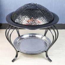 Fire Pit Household Charcoal Fire Pits Modern Winter Heating Brazier Outdoor Courtyard Smokeless Pit Garden BBQ Grill Patio Furniture