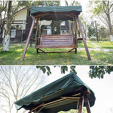 ELUKHT Creative Hotel Patio Porch Swing Glider with Stand Outdoor Swing Chairs for Adults, Wooden Garden Swing Outdoor Swing Chair Bench Perfect Set for Patio, Garden
