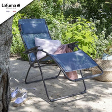 Lafuma Futura XL Batyline Iso Zero Gravity Recliner Chair, Ocean Blue