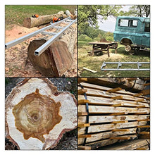 USZWBY 48"-Chainsaw-Mill-Planking-Milling-Machine-Rail-Mill-Guide-System-Kit-Chain-Saw-Accessory-Woodworking-Log-Cutting-Tools