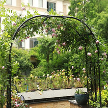 Large Garden Arch, Weatherproof Rose Arch,Plants Climbing Pergola Arch Arbor,High Performance Garden Arches,for Indoor, Outdoor, Garden, Lawn, Backyard, Patio, Porch, Etc (White 400cm/157.4in)