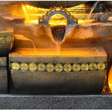 Outdoor Fountain Rock Fountain, Living Room Courtyard Wall Crafts, Garden Landscape Decoration Garden Fountain