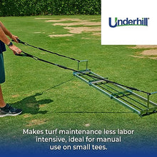 Underhill 72 Inch Lawn Spreader Metal Stainless Steel Steel