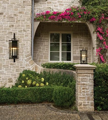 Hinkley Weymouth Medium Pier Mount Lantern, Low Voltage Oil Rubbed Bronze