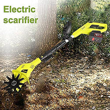 20V Electric Rotavator,4Ah Lithium Battery Cordless Cultivator with Blades Rotavators for The Garden Tiller Tiller Rotavator for Allotment