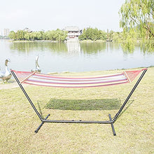YRHH Garden Hammock with Stand, Double Hammock with 550lbs Max Load, Portable Camping Hammock, Height Adjustable Hammocks, Outdoor Camping Patio