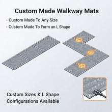 RHS Electric Heated Snow Melting Mats, 30 in x 10 ft Commercial Non-Slip