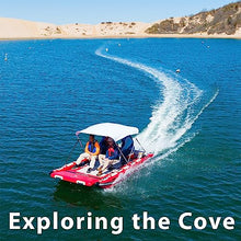 Sea Eagle FastCat Catamaran Inflatable Boat 2-4 Person Red/White