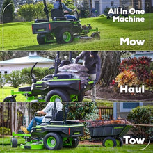 Greenworks 60V 54" MaximusZ Zero Turn Mower, (2)20Ah+(4)8Ah Batts + Fast Chgr
