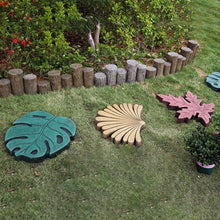 zktoermn Garden Stepping Stones, Decorative Stepping Stones, Concrete Stepping Stones for Yard Lawn Patio Pathway Walk Way(Pink,60x59cm)