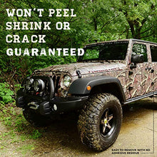 Mossy Oak Graphics Full Body Duck Blind Camouflage Auto Wrap - Matte Finish - Compact Truck