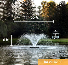 Scott Aerator DA-20 Pond Aerator Pump 1/2HP 230V with 100ft Cord