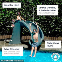 S.R.Smith Cyclone Pool Slide, Taupe – Premium Water Slide