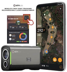 Golf Buddy Aim L20 Golf Laser Rangefinder Black