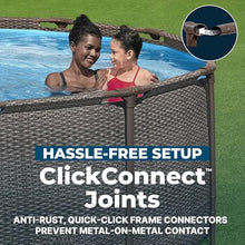 Bestway Power Steel 14’ x 42” Above Ground Swimming Pool Set with Pump