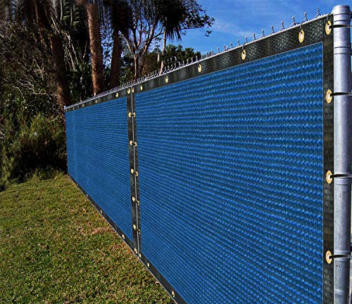 Ifenceview 14' x 5' to 14' x 80' Patio Top Driveway Carport Barn Kennel Yard Garden Plants Crops Shade Cloth Mesh Net Pergola Gazebos Cover Canopy Awning (14' x 78', Blue)