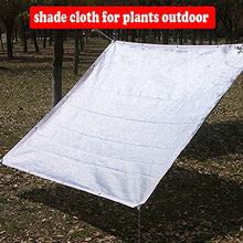 WZDD 16x26 FT Sunblock Shade Cloth Shading Net, Sun Mesh Shade Panel, Heavy Duty Shade Net Tarp, Sun Mesh with Grommets, UV Resistant Netting for Garden Flower Plant Patio Lawn Shade