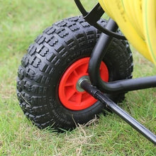 LXXW Hose Reel Cart Garden hose reel cart, double wheel design, hose rack cart for planting, irrigation, car washing For Garden Hoses
