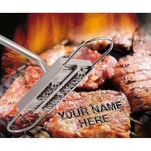 OEKFVCHVZ Barbeque Grill Meat Steak Branding Iron with Changeable Letter Tool Name Set BBQ Tools