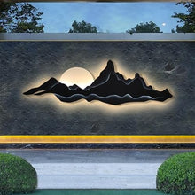 HEAIQI Outdoor Wall Light Wall Lamp Outdoor Garden Viewing, Chinese Style Villa Shadow, Yard Landscape Decorative Outdoor Night Light