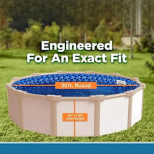 IJOWEEN 30 Foot Overlap Round Above Ground Pool Wall Liner, 25 Gauge Thick