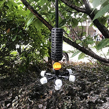 Hanging Misting Nozzle with Valve kit Cross Atomizing Nozzle Fog Water Sprayer Greenhouse Drip Irrigation 1 Set (Size : 6-Ways) (6)