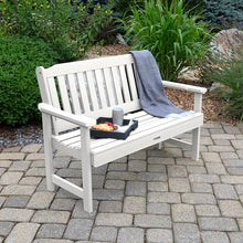 Highwood AD-BENW2-WHE Lehigh Garden Bench, 4 Feet, White
