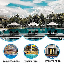 MSHOSAC Pool Handrail,Sturdy Rustproof Pool Handrail - 1.5mm Thick Swimming Pool Stair Grab Rail with Grip Cover for Safety & Support - Durable Silver Hand Grab Rail